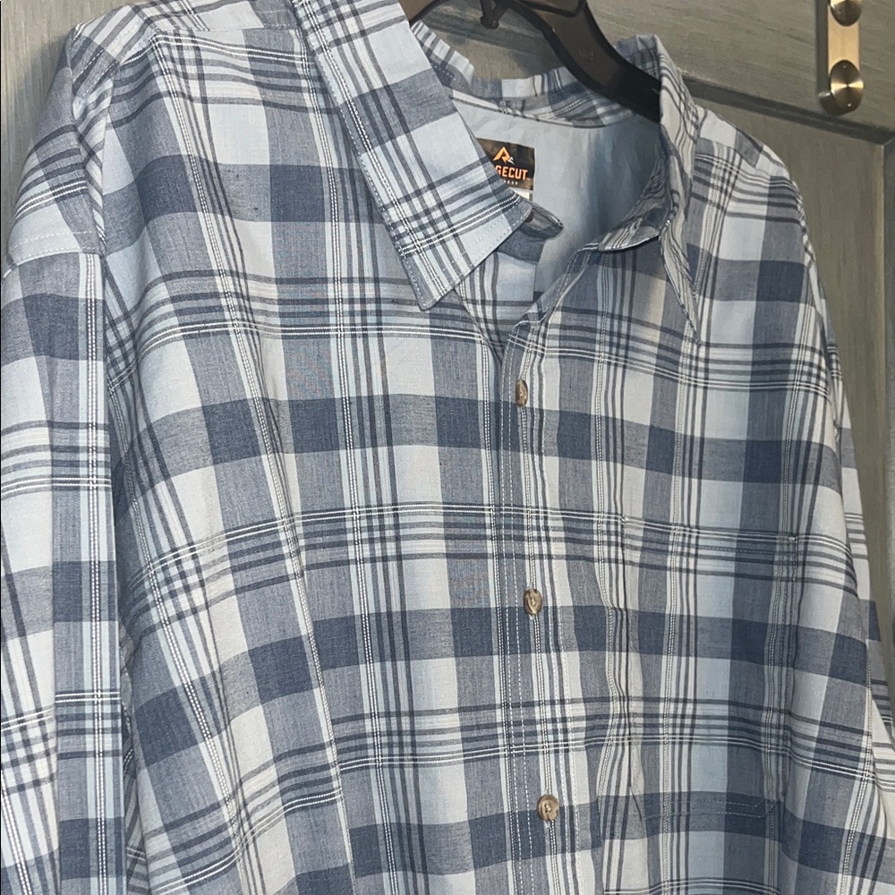 Ridgecut Toughwear Outdoors Stretch Men’s 3XL Button Down Shirt #tough #flex - Picture 5 of 13